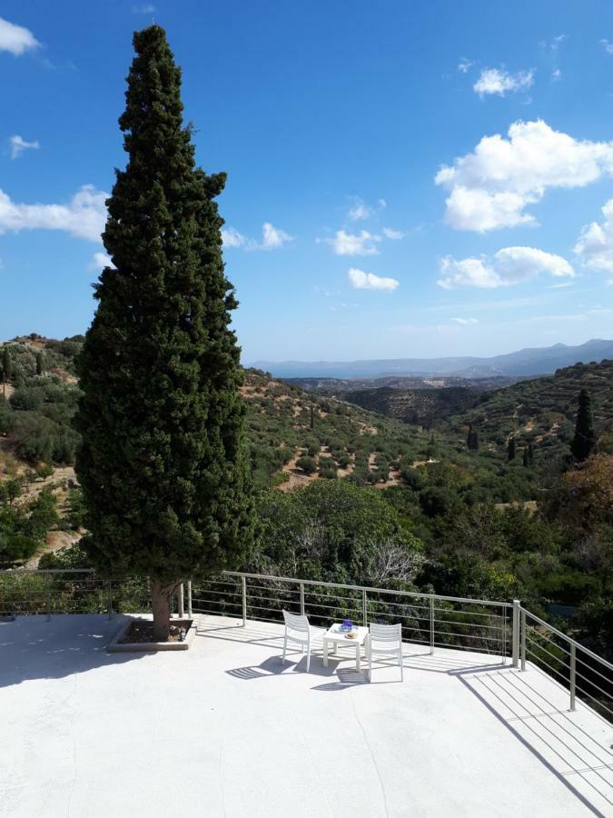 Villa Irini - Cretan Luxury Villa With Amazing View Paraspori  المظهر الخارجي الصورة