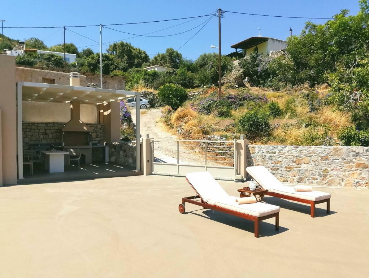 Villa Irini - Cretan Luxury Villa With Amazing View Paraspori  المظهر الخارجي الصورة